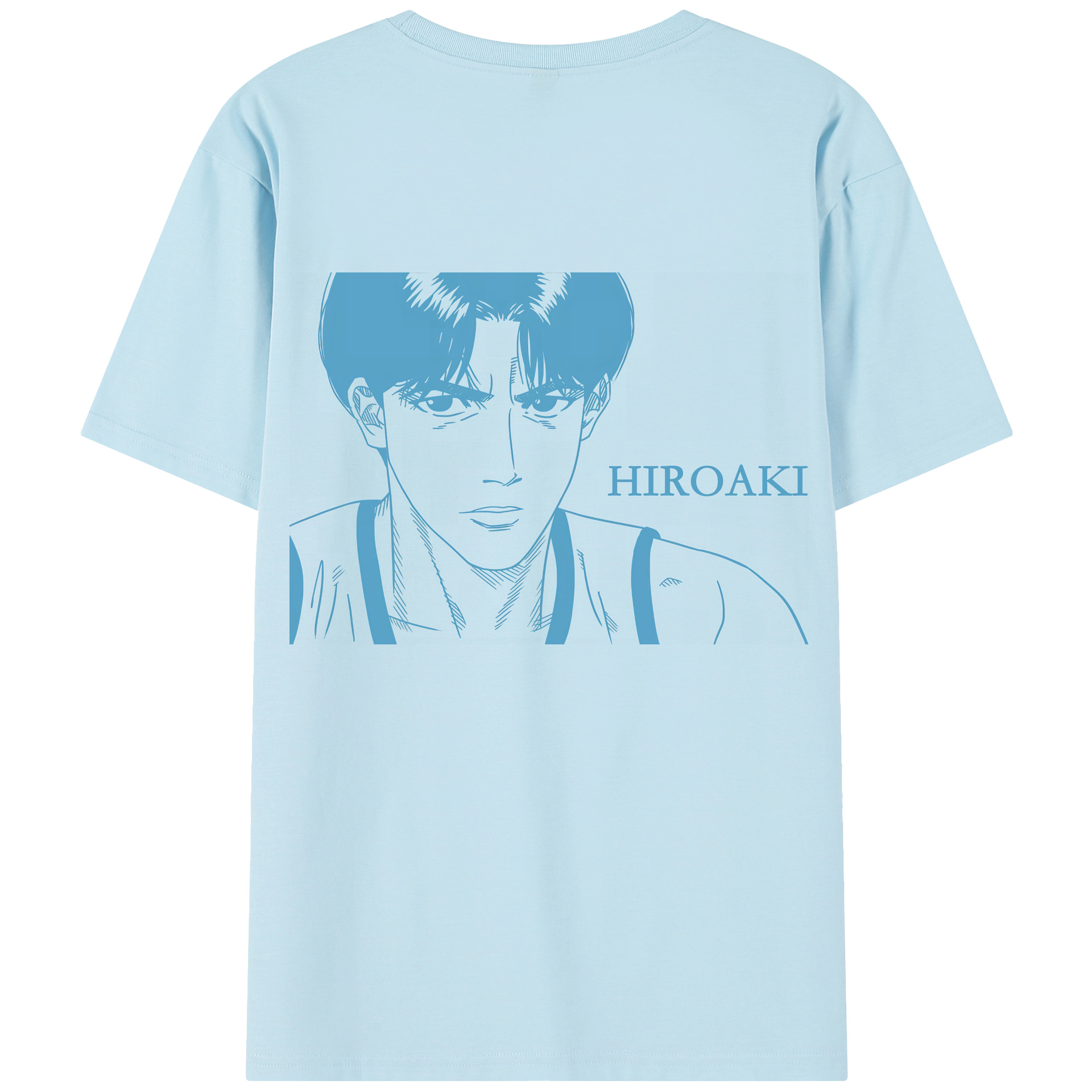 SLAM DUNK／スラムダンク 綿100％半袖Tシャツ（背面プリント）